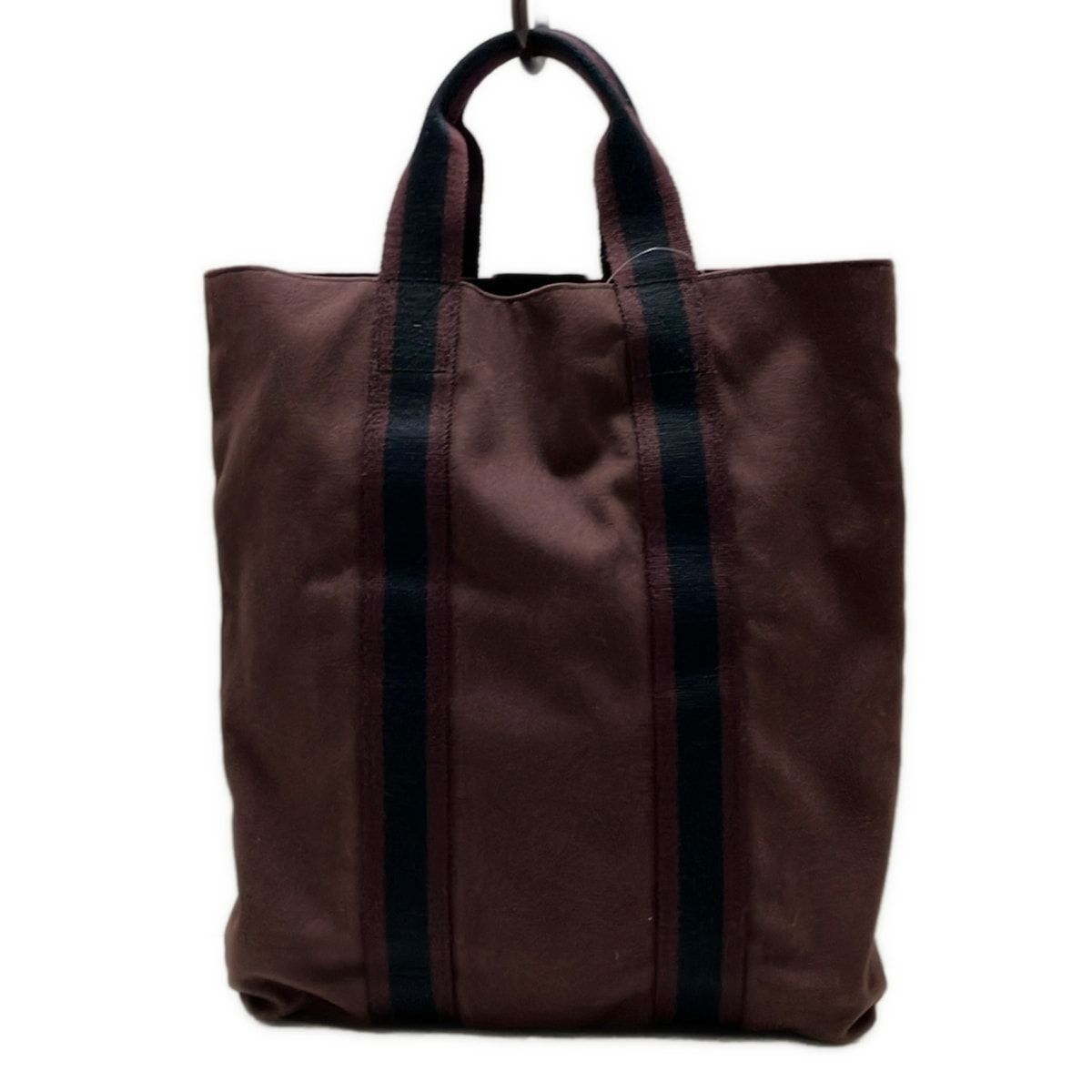 エルメス トートバッグ ブラウン×黒 HERMES エルメス トートバッグ