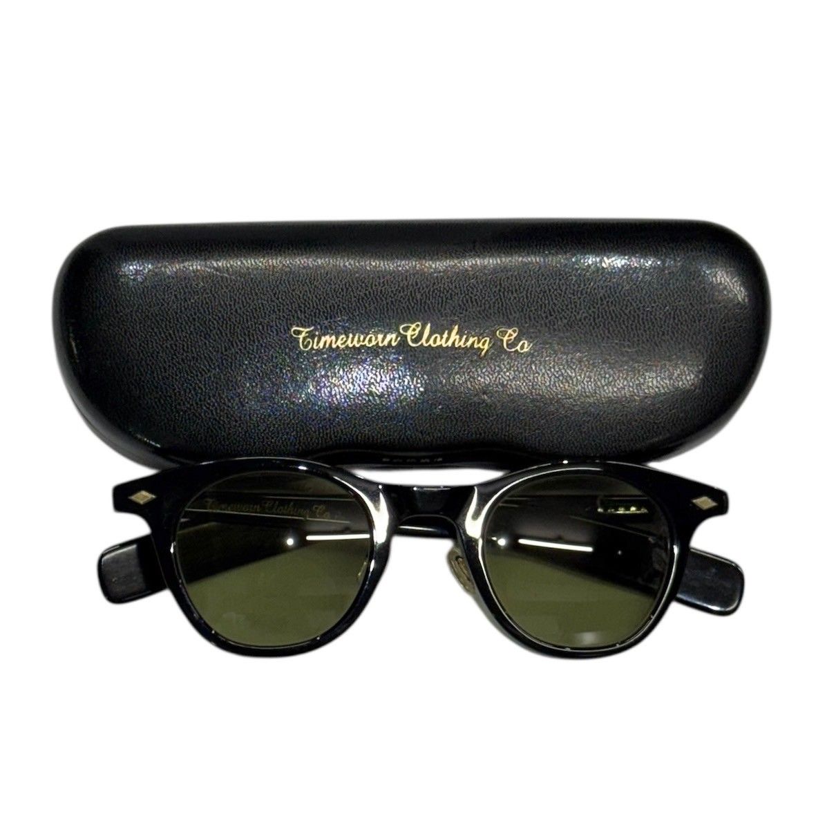 timeworn clothing×白山眼鏡店 サングラス ブラック 楽天市場】【中古】白山眼鏡店×TIMEWORN CLOTHING ATLAST ＆ CO