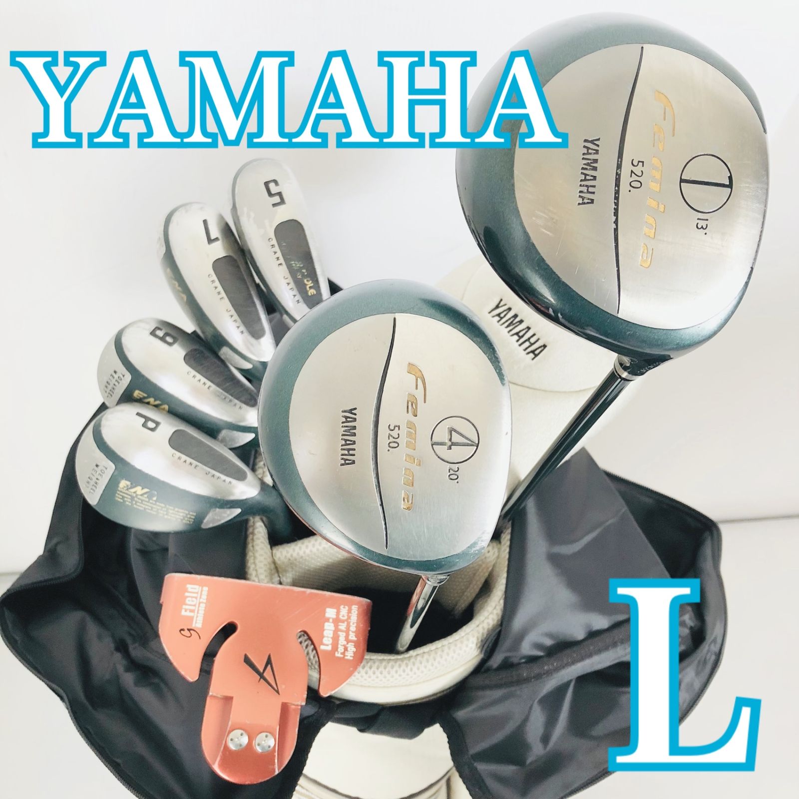 レディース YAMAHA ヤマハ ゴルフ クラブ セット 初心者 入門 バッグ付き 右利き パター付
