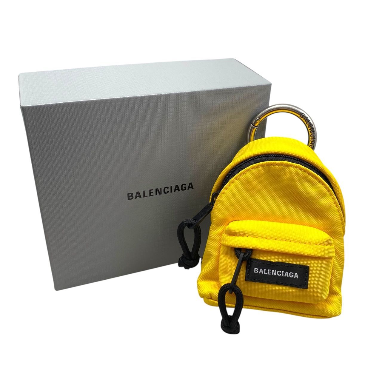 ☆EM0685 BALENCIAGA バレンシアガ キーホルダー MICRO バックパック 