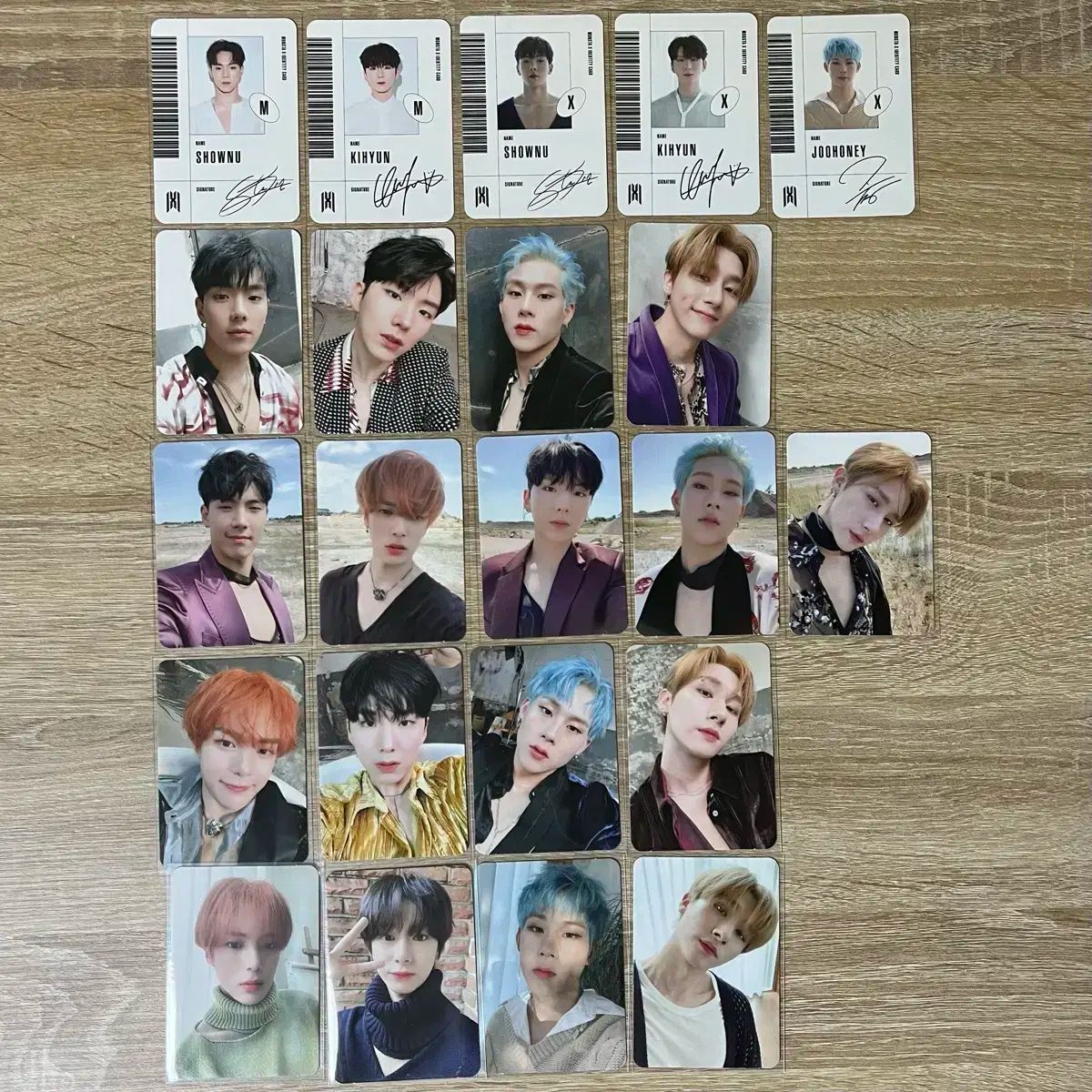 30 章 MONSTA X モンスタエックス モネク FOLLOW TO SEOUL トレカ まとめ売り