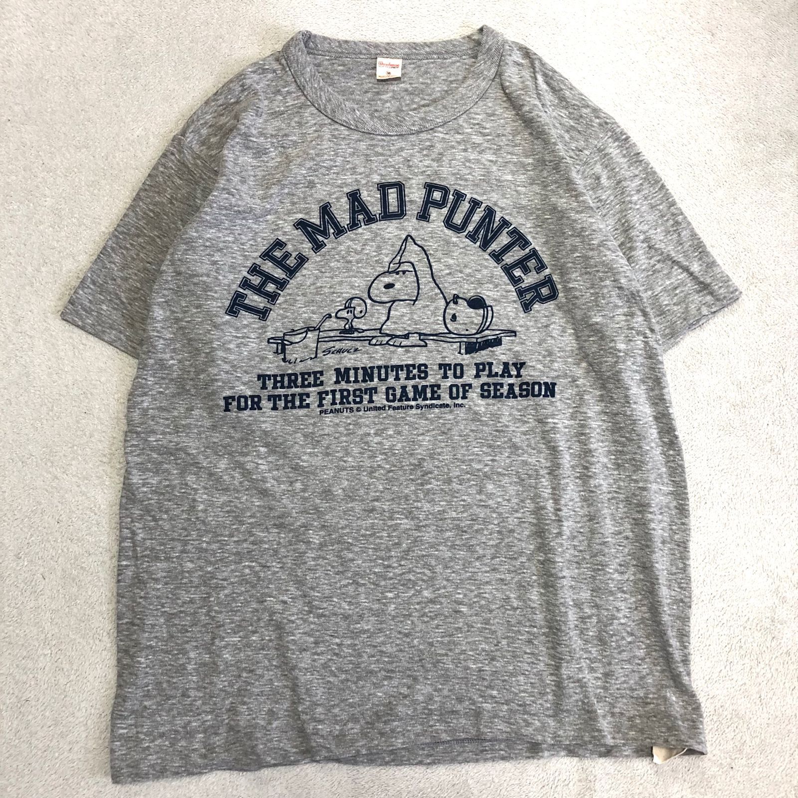 WAREHOUSE × PEANUTS ショートスリーブTシャツ 半袖カットソー