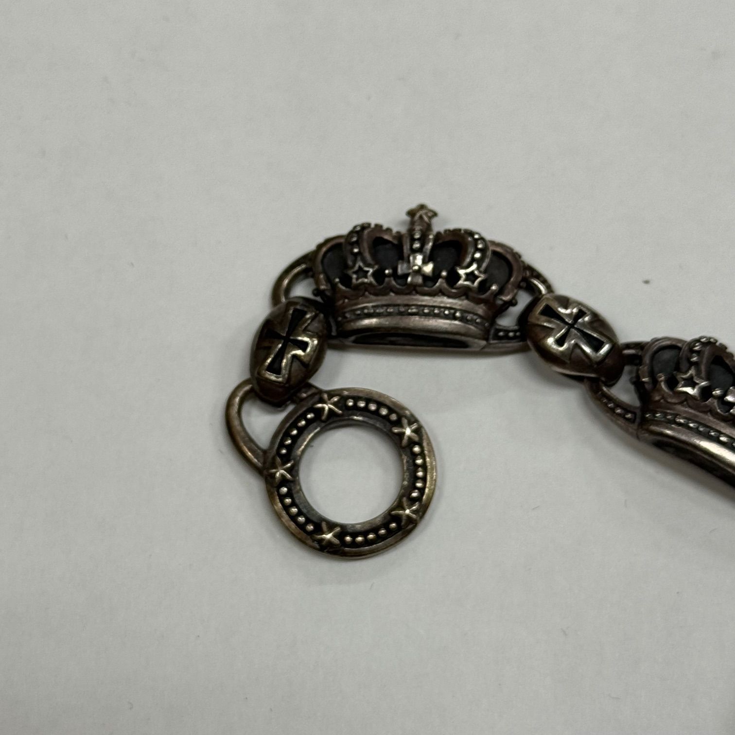 JUSTIN DAVIS × KIYOHARU クラウンクロスブレスレット ジャスティン