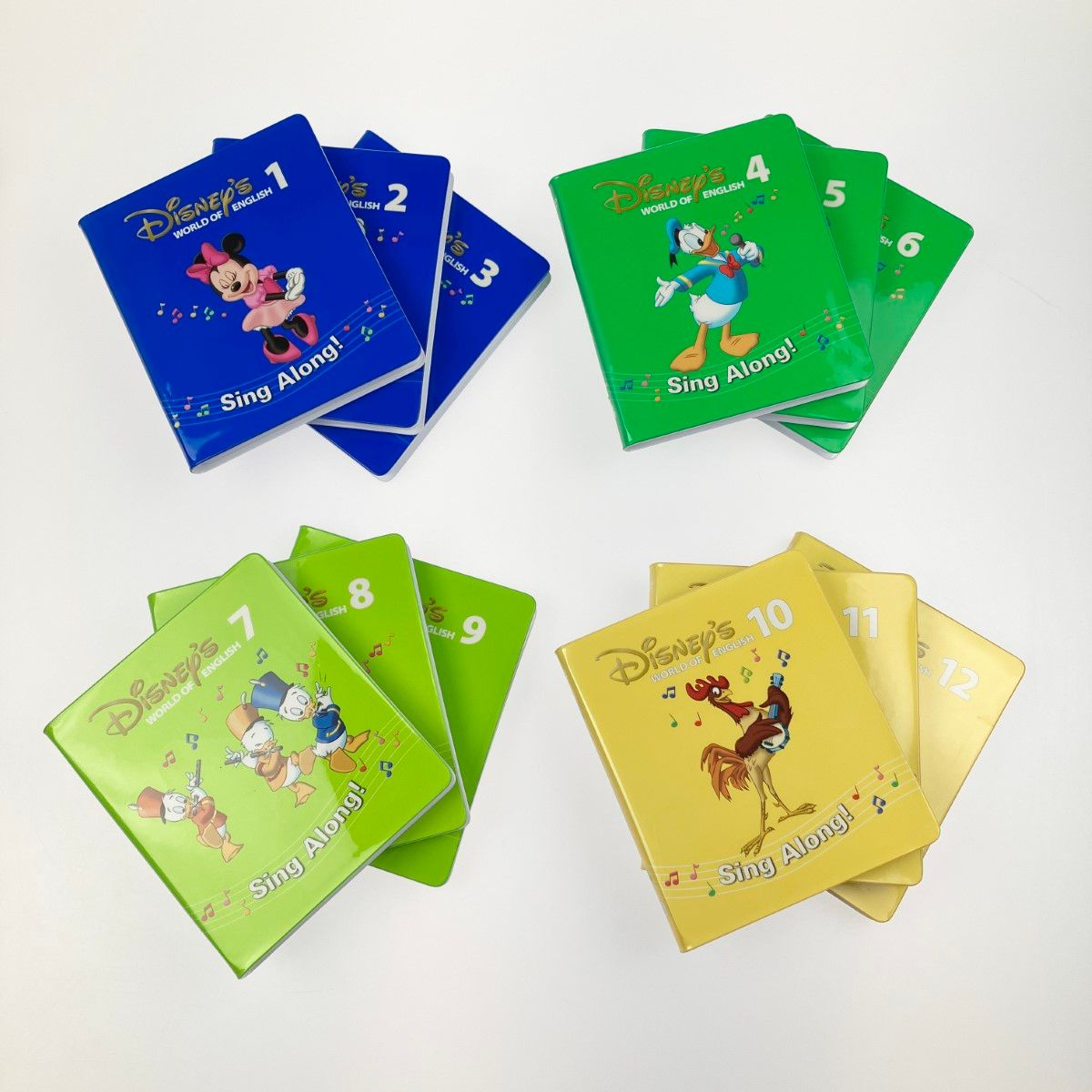 ▽▽ ワールドファミリー ディズニー英語システム シングアロング 1-12