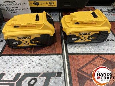 □【中古】DEWALT デウォルト 18V XR Li-Ion ブラシレス・振動ドリル 