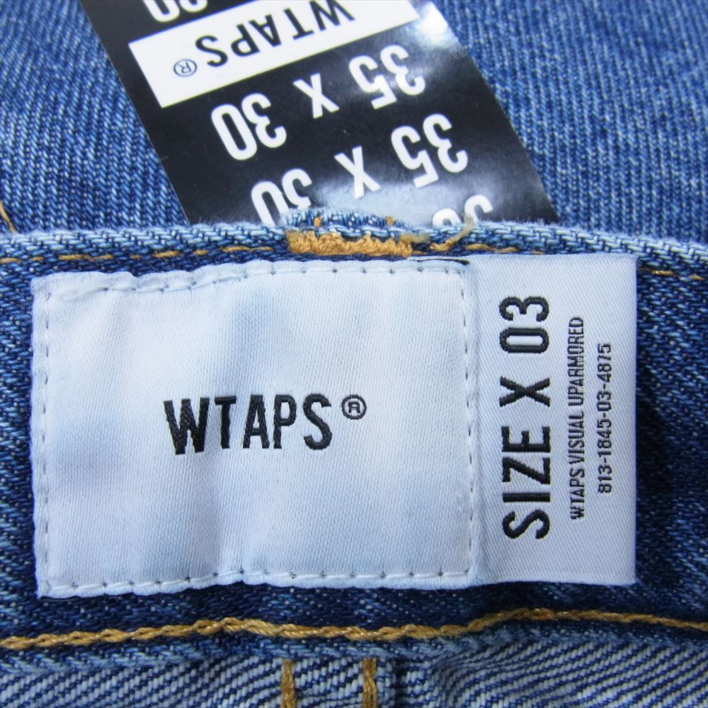 WTAPS ダブルタップス 232WVDT-PTM05 BLUES TAPER TROUSERS テーパード