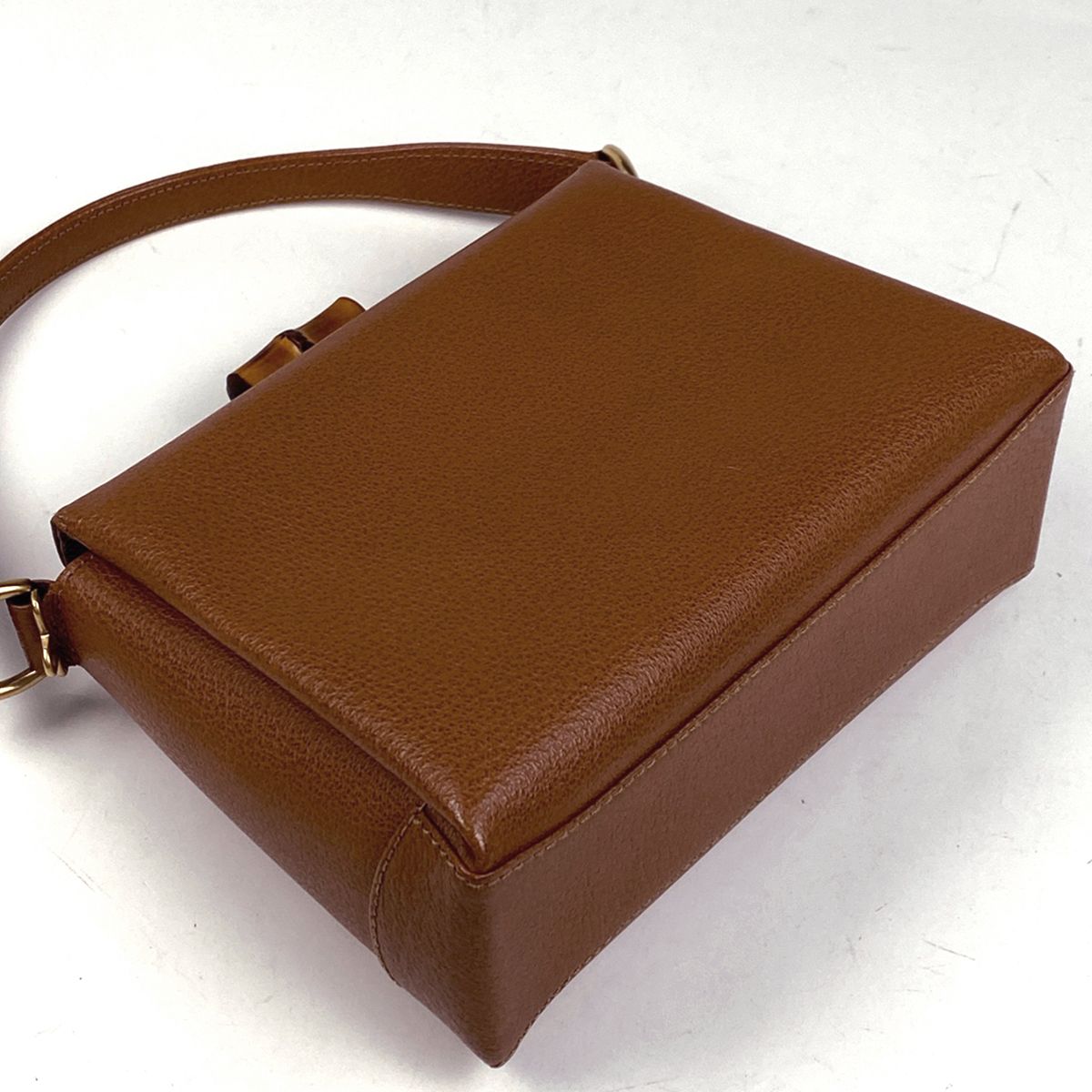 【人気ショップが最安値挑戦！】 グッチ GUCCI バンブー ハンドバッグ オールドグッチ ターン バッグ