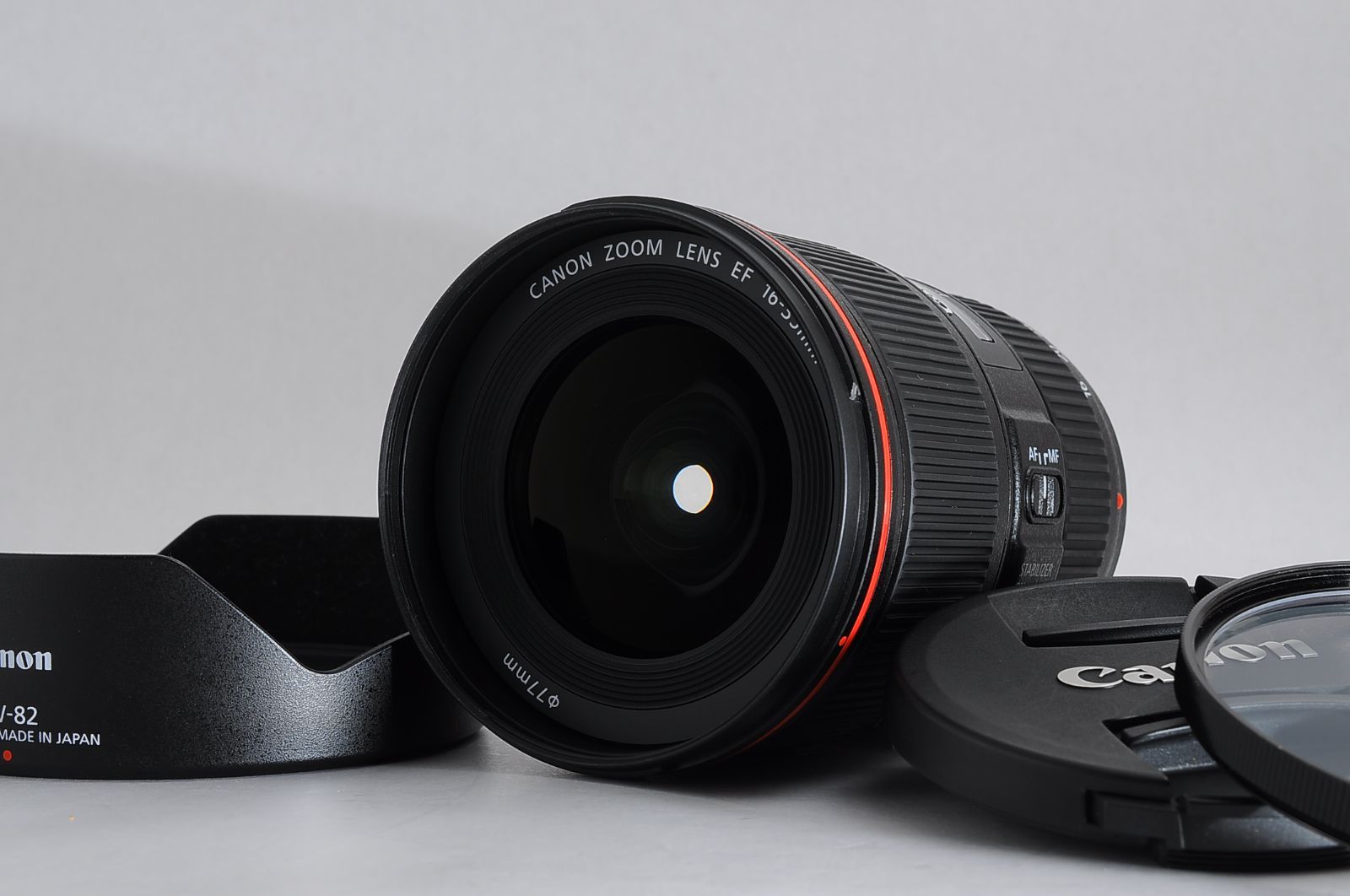 上品 Canon キヤノン EF 16-35mm F4L IS USM 広角ズームレンズ