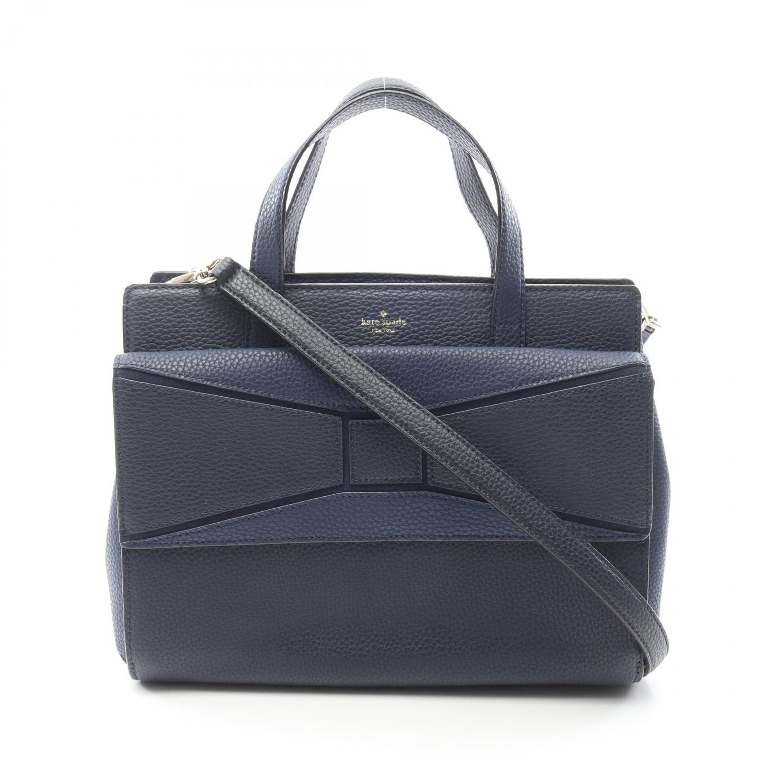 Kate Spade ネイビー2wayハンドバッグ ケイトスペード Kate Spade