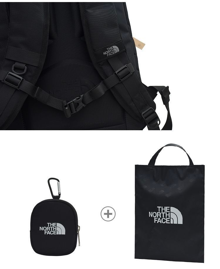 全新品 ノースフェイス リュック 通学 30L THE NORTH FACE SUPER PACK ザ・ノースフェイス バック リュック ポーチ付き バックパック メンズ レディース ブラック