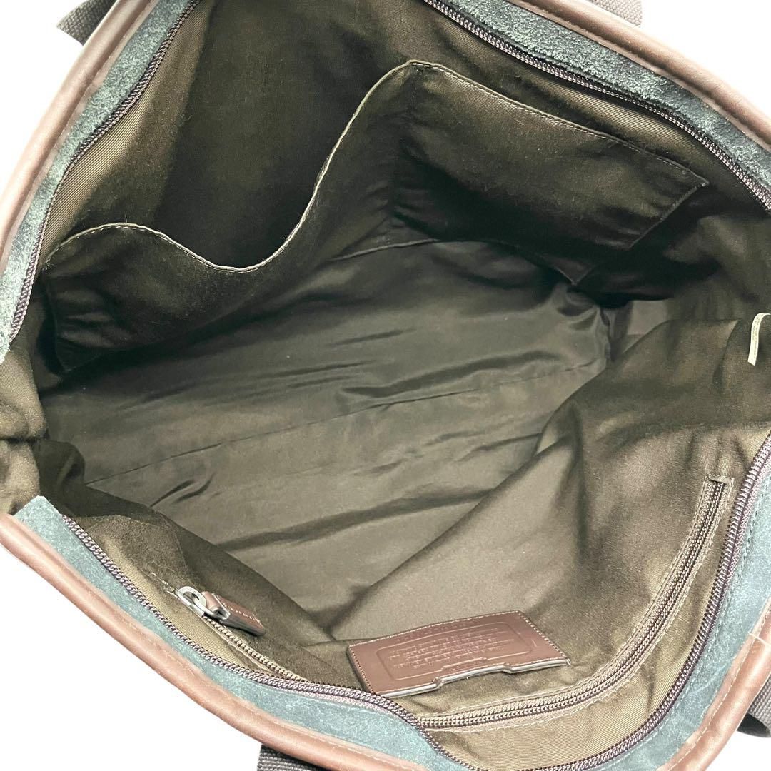 良品 1961 COACH ビジネスバッグ 2way スエード レザー カーキ 良品 1961 COACH ビジネスバッグ 2way スエード レザー カーキ - メルカリ