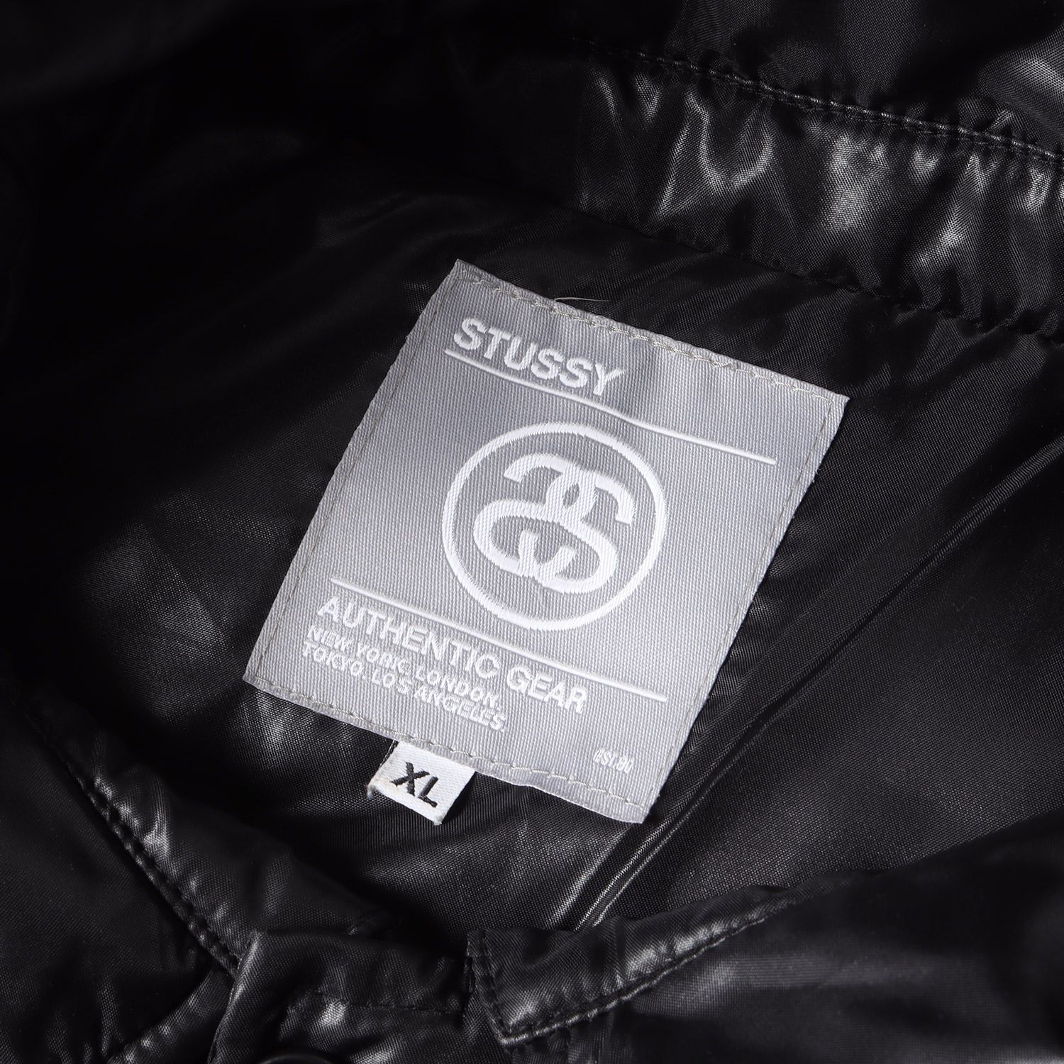 美品 STUSSY ステューシー ジャケット サイズ:XL 00s フード付き 