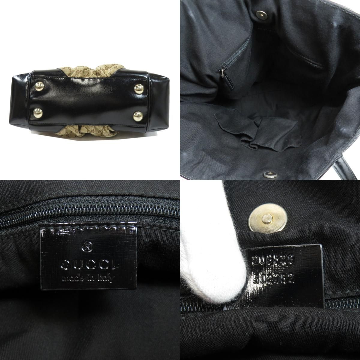 GUCCI グッチ 203529 GG トートバッグ キャンバス レディース - メルカリ