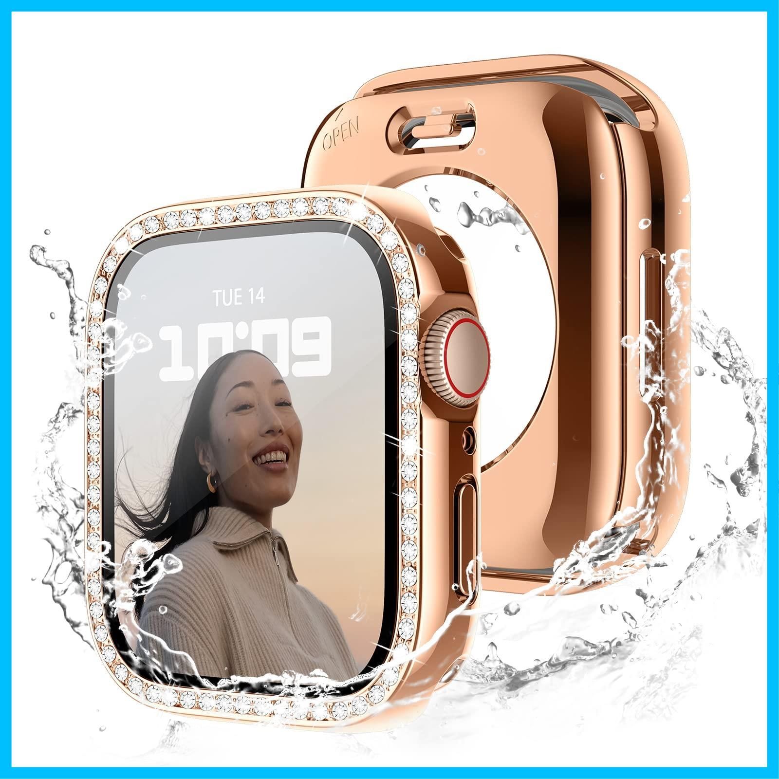 Apple Watch 40mm キラキラカバー ケース フィルム一体型 - その他