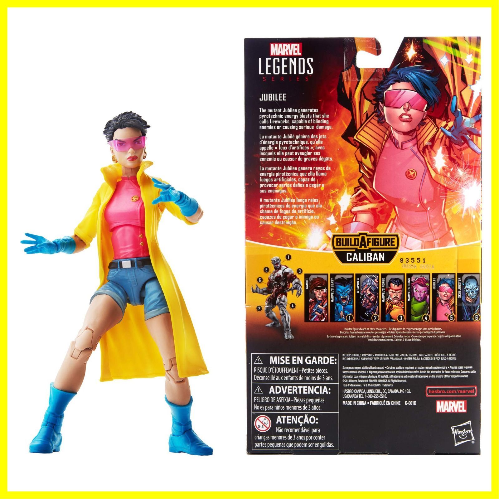 マーベルレジェンド　カリバン　ビルド Marvel Legends Gambit Caliban Build A