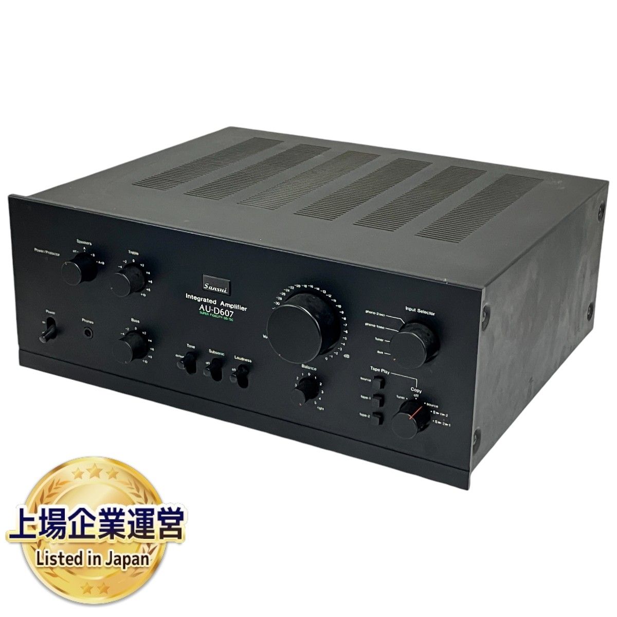 SANSUI AU-D607 インテグレーテッドアンプ プリメインアンプ サンスイ オーディオ 音響機材 ジャンク T9397626 - メルカリ