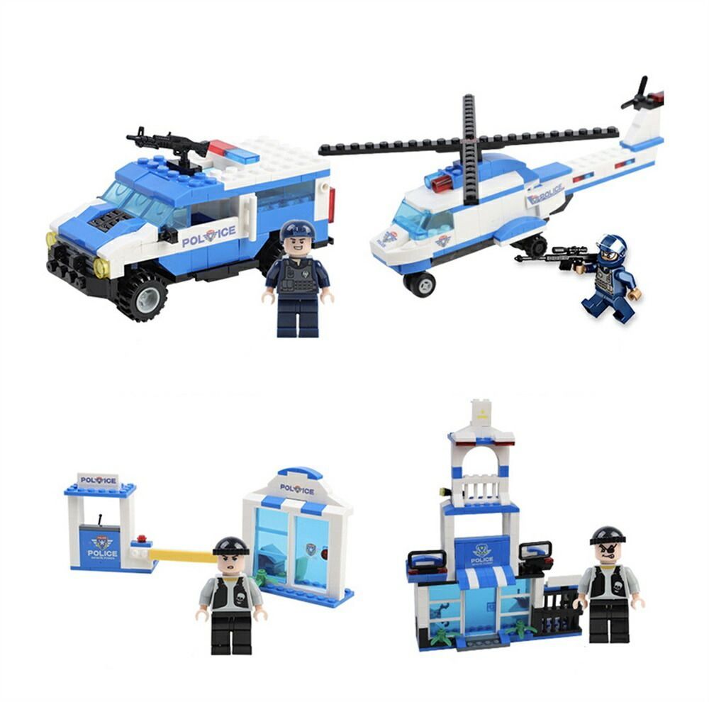 ミニカー　飛行機　ブロック　おまとめセット Amazon.co.jp: BBnote 警察 飛行機 おもちゃ ミニカー付き