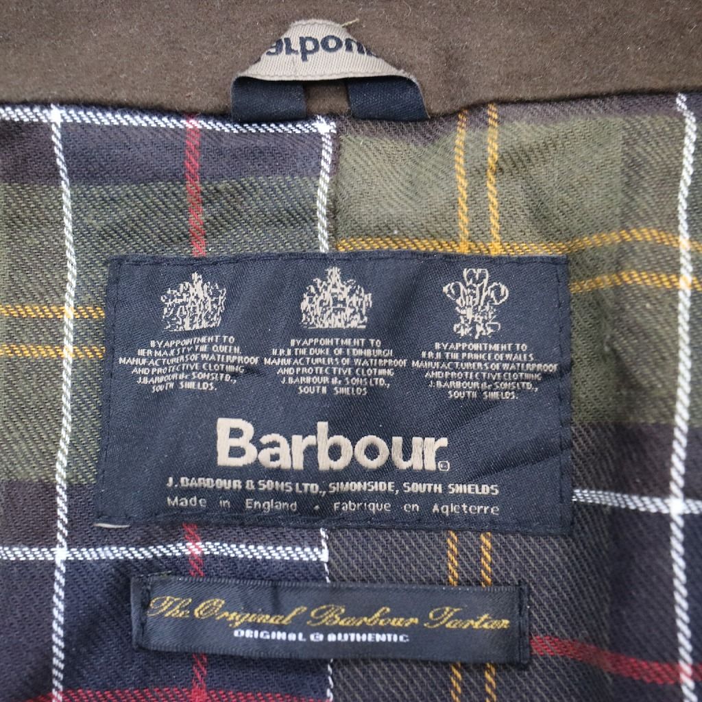 イングランド製 Barbour バブアー UTILITY JACKET オイルドジャケット