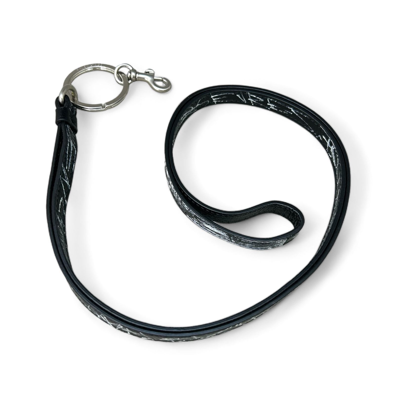 BALENCIAGA ロゴ グラフィティ ネックストラップ カードケース