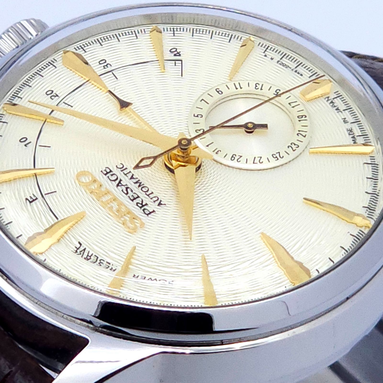 SEIKO セイコー プレサージュ 腕時計 4R57-00E0 箱 余りコマあり