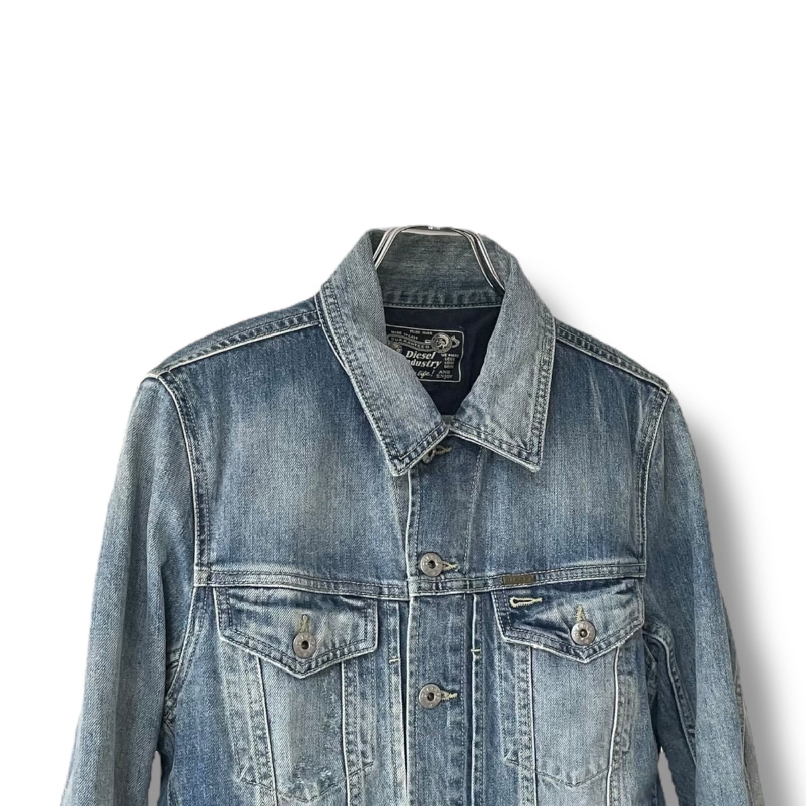 ブルー デニムジャケット