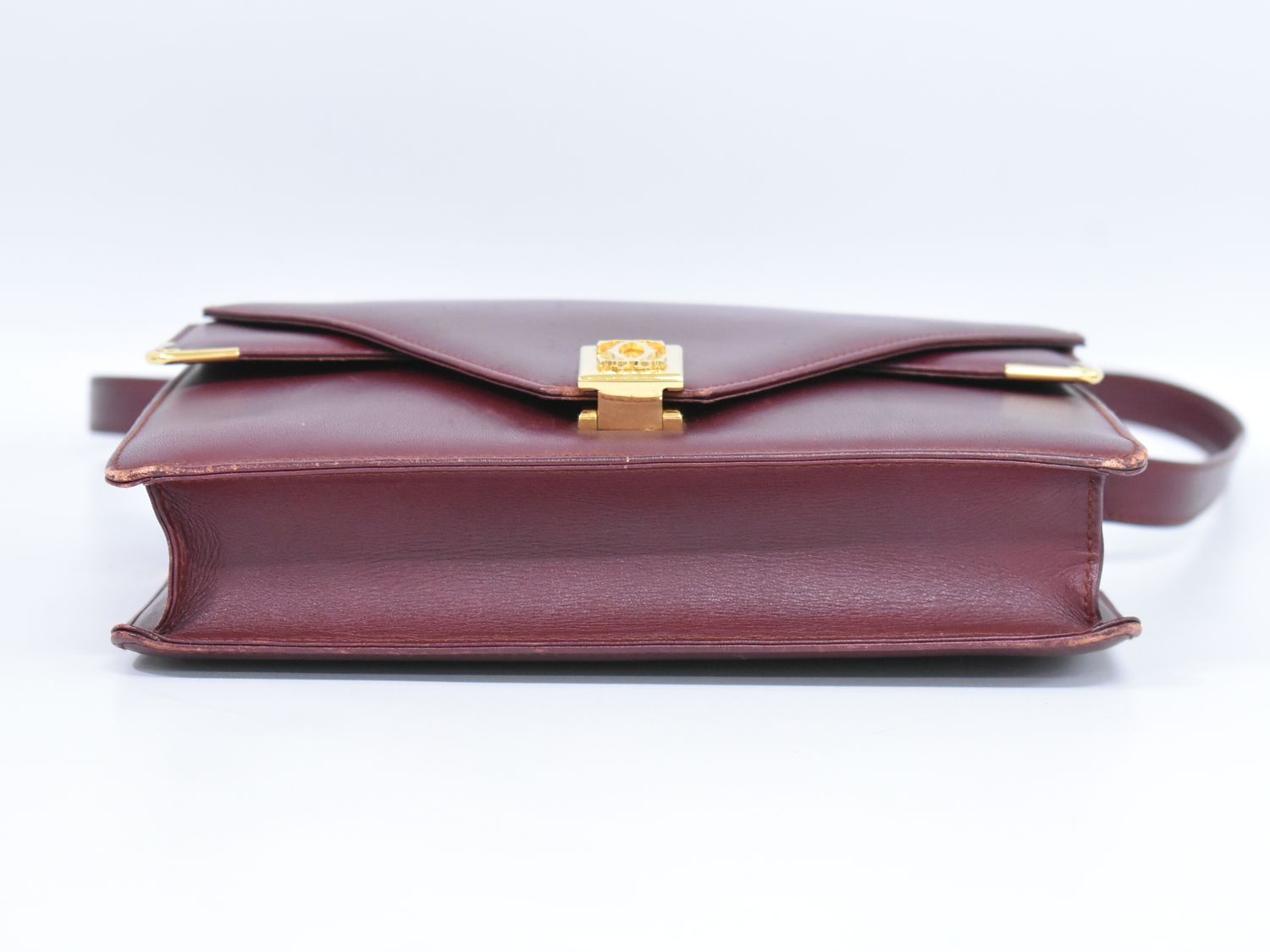 本物 カルティエ Cartier マストライン ショルダーバッグ ポシェット  