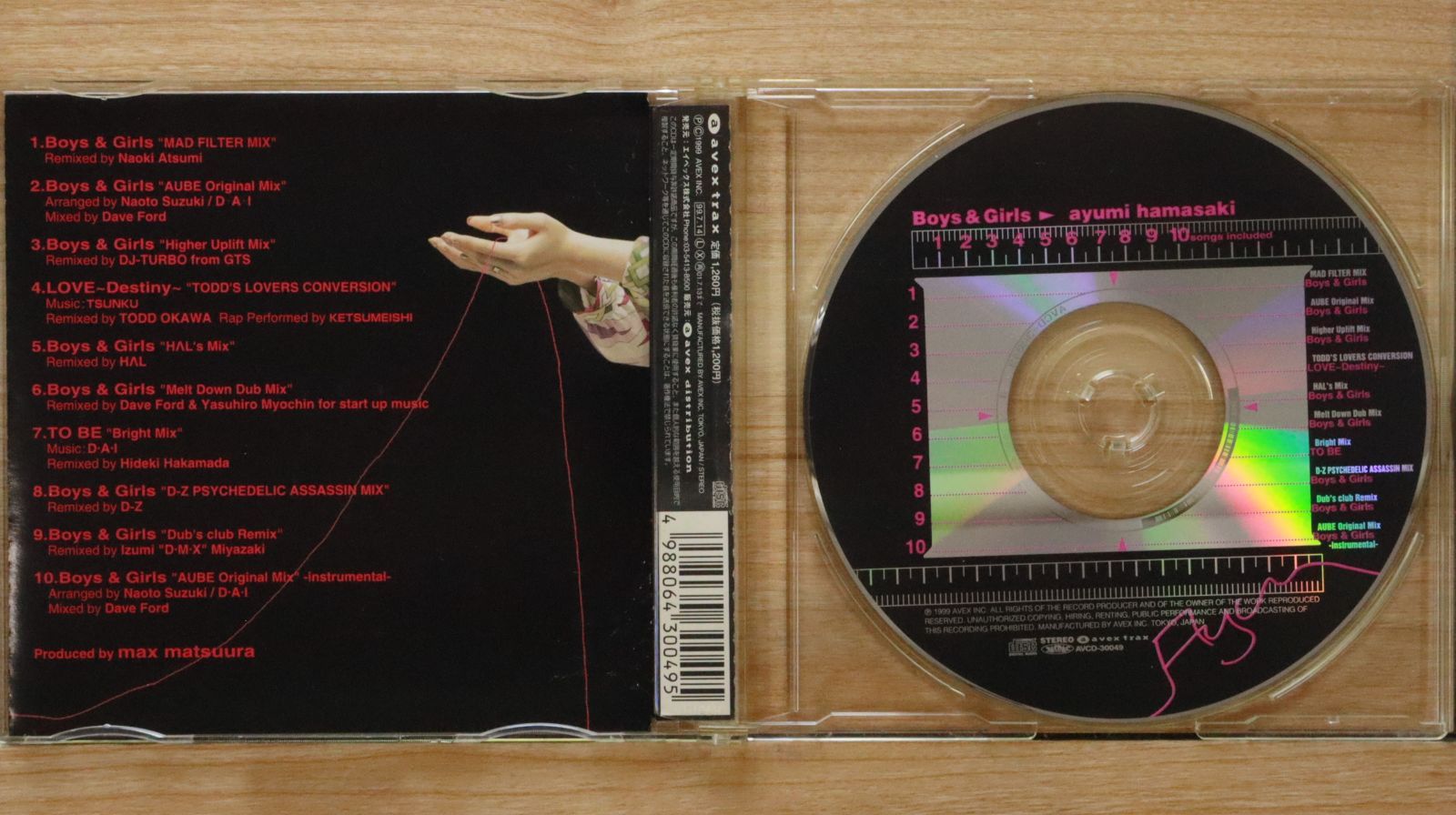 国内盤CD☆浜崎あゆみ/Ayumi Hamasaki □ Boys&Girls