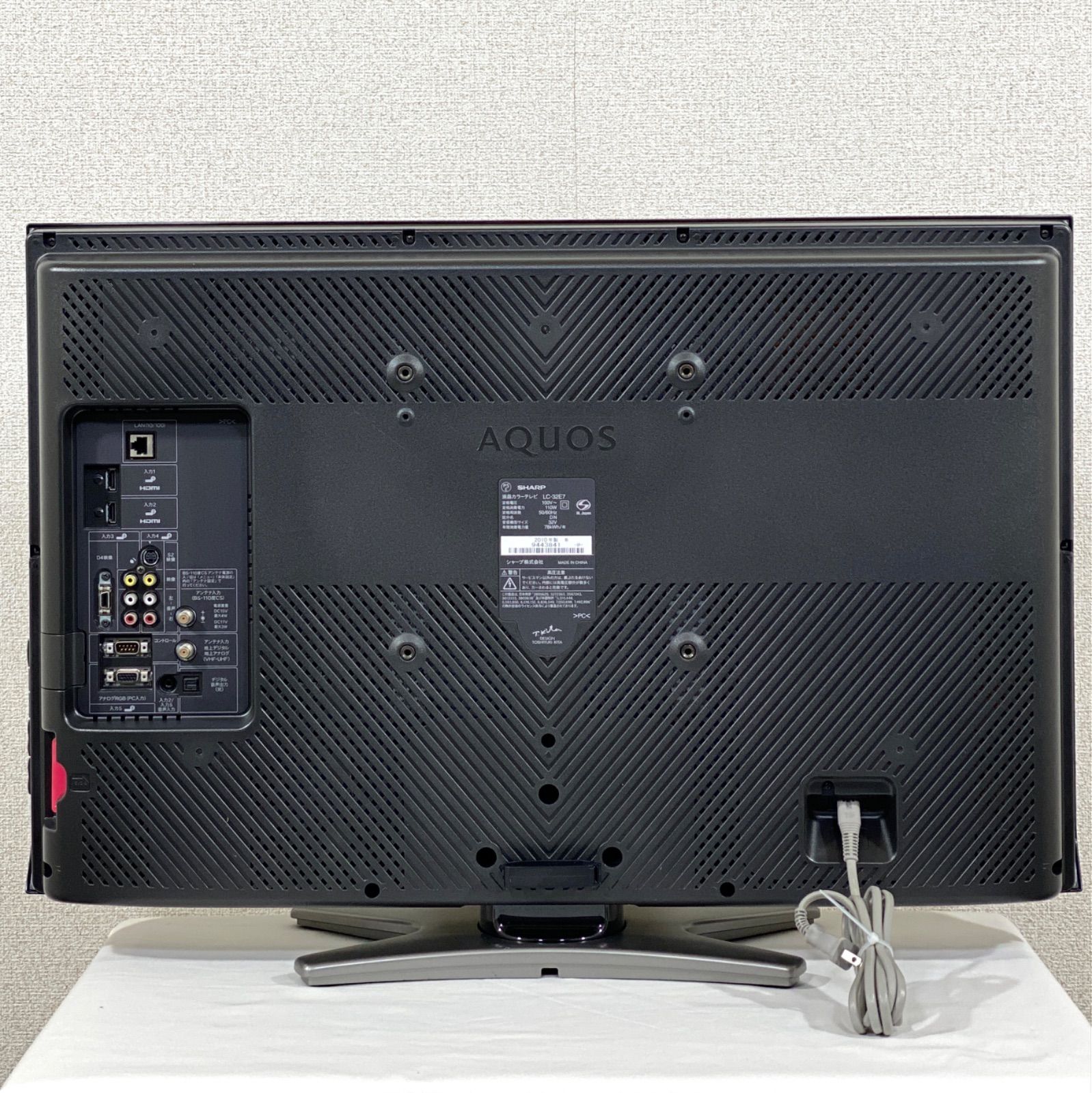 SHARP(シャープ) AQUOS 32型液晶テレビ LC-32E7/2010年 - メルカリ