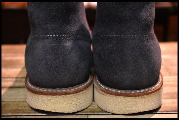 RED WING 8154 BEAMS別注 スエード ネイビー 8D 8D 良品 BEAMS別注 10年】レッドウィング 8154 ネイビー