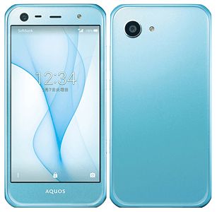 中古品・美品】Softbank SHARP AQUOS Xx3 mini 603SH ブルー【SIM