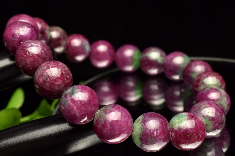 １点物 ナイジェリア産 ルビーインゾイサイト 10mm ブレスレット パワーストーン 天然石 _MA9801 NEXPOTALLINN_EU