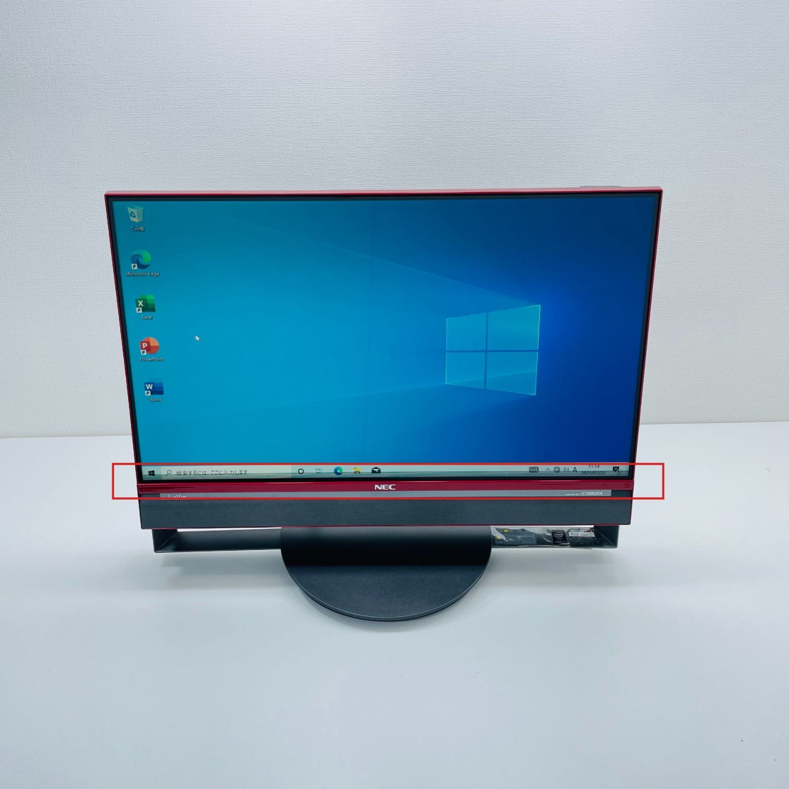液晶一体型パソコンNEC LAVIE PC-DA770AAR-KS 23.8型 Core i7