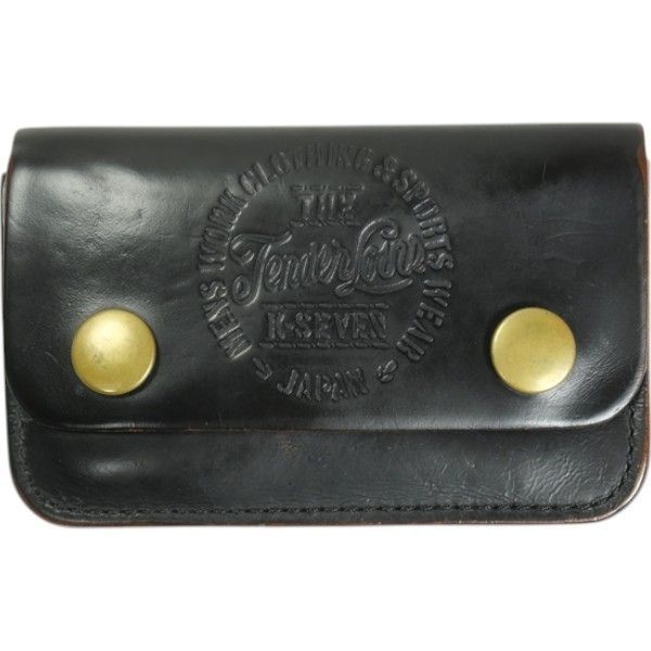 Size フリー TENDERLOIN テンダーロイン T-CARD CASE CORDOVAN カードケース 黒 -良い 20820166