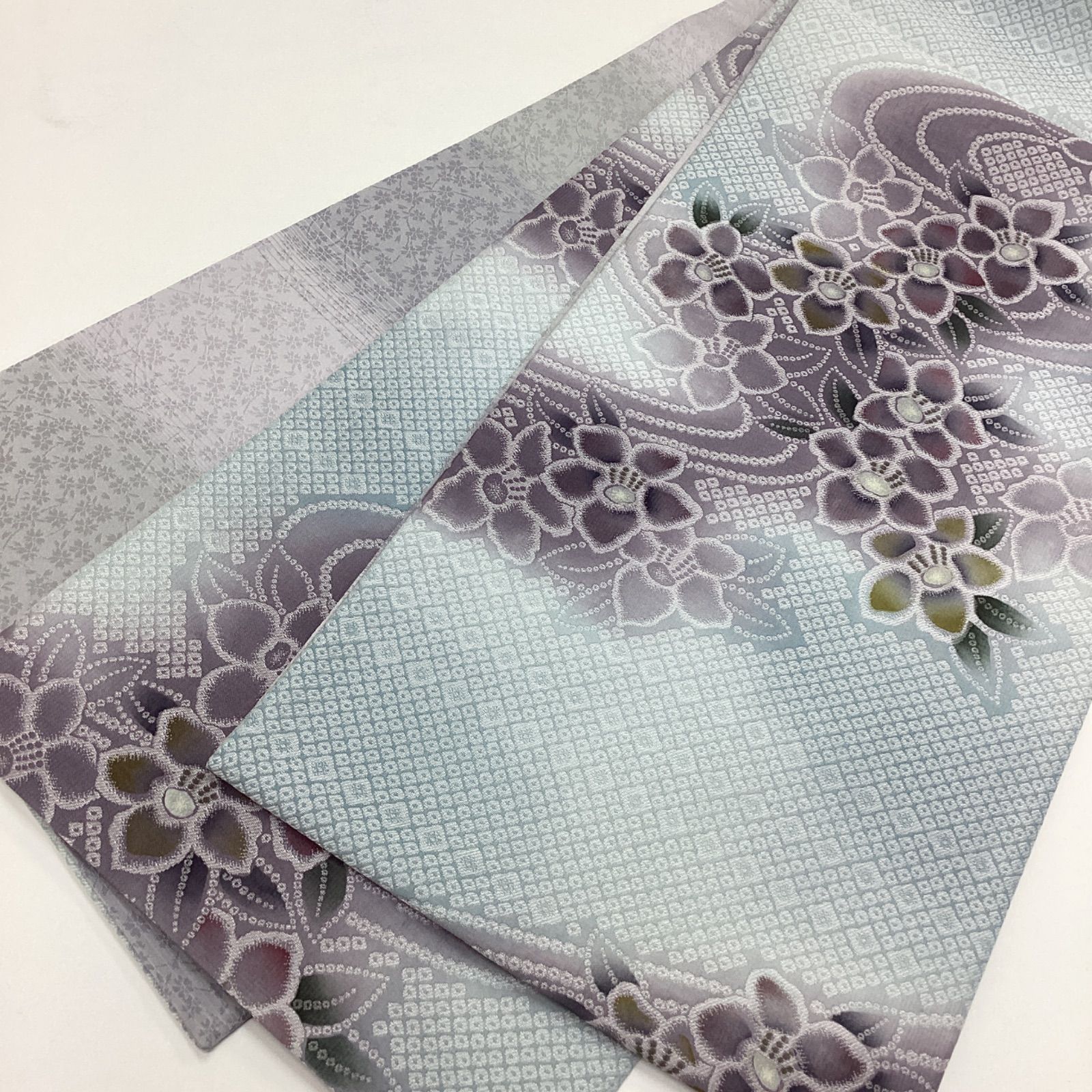 袋帯 単品 正絹 六通柄 未使用 仕立て付き 洒落 六通 西陣織 じゅらく謹製 証紙付き 黒 紫 芭蕉 女性 レディース 着物 和装 和服 セール価格袋帯 単品 正絹 六通柄 未使用 仕立て付き