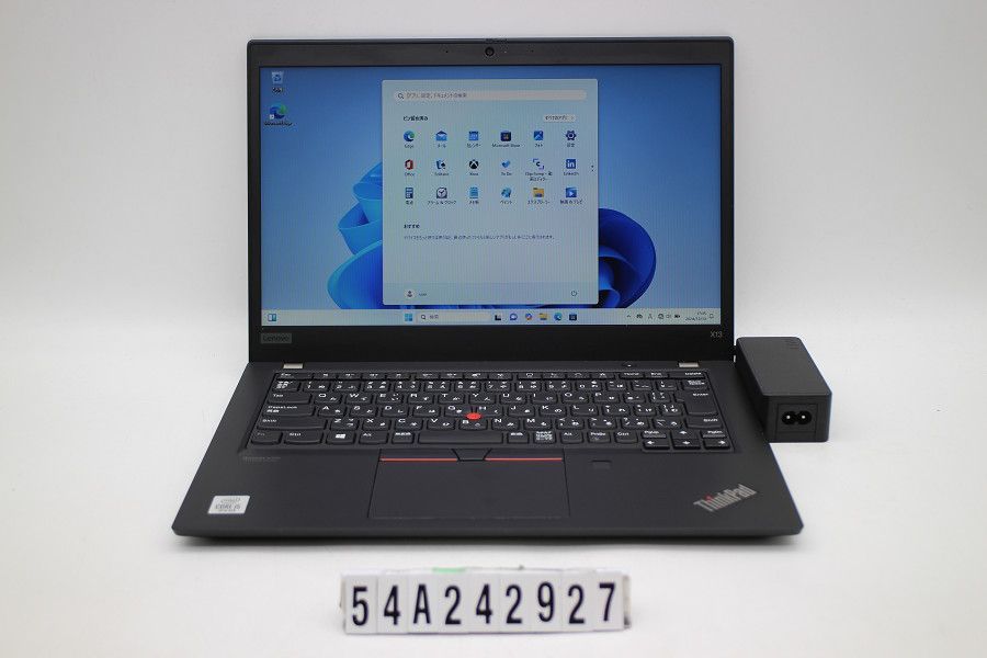 Lenovo ThinkPad X13 Gen 1 Core i5 10210U 1.6GHz/8GB/256GB(SSD)/13.3W/FWXGA(1366x768)/Win11 【54A242927】