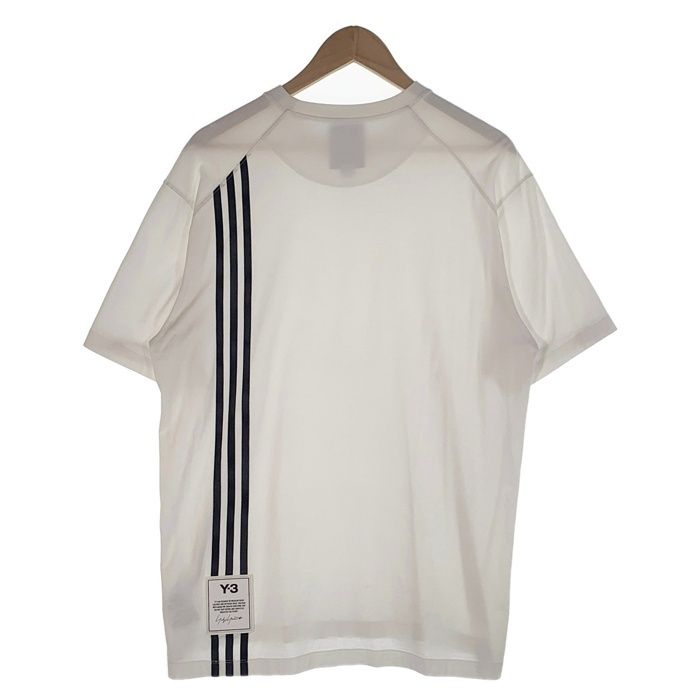 Y-3 M 3 STP SS TEETシャツ ストライプ ヨウジヤマモト Y-3 ワイスリー YOHJI YAMAMOTO 3 STP SS TEE ストライプ 半袖