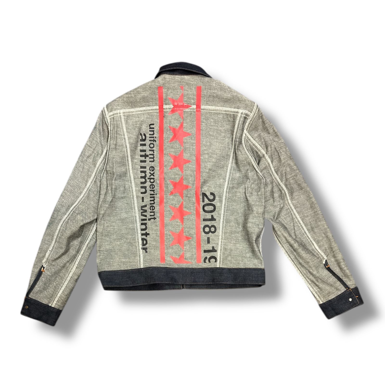 ユニフォームエクスペリメント　デニムジャケット リバーシブル uniform experiment REVERSIBLE DENIM JACKET リバーシブル
