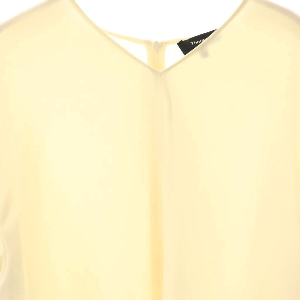 ▼24ss✨セオリー【S】Admiral Crepe Round VNK Top ▽24ss✨セオリー【S】Admiral Crepe Round VNK Top - メルカリ