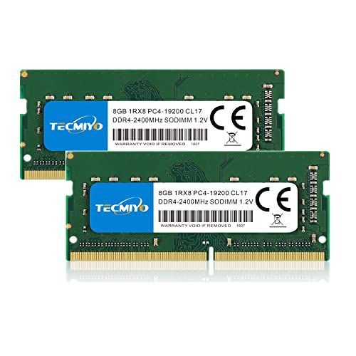DDR4 2400 2X8GB_グリーン テクミヨ ノートPC用メモリ DDR4-2400(PC4 ...