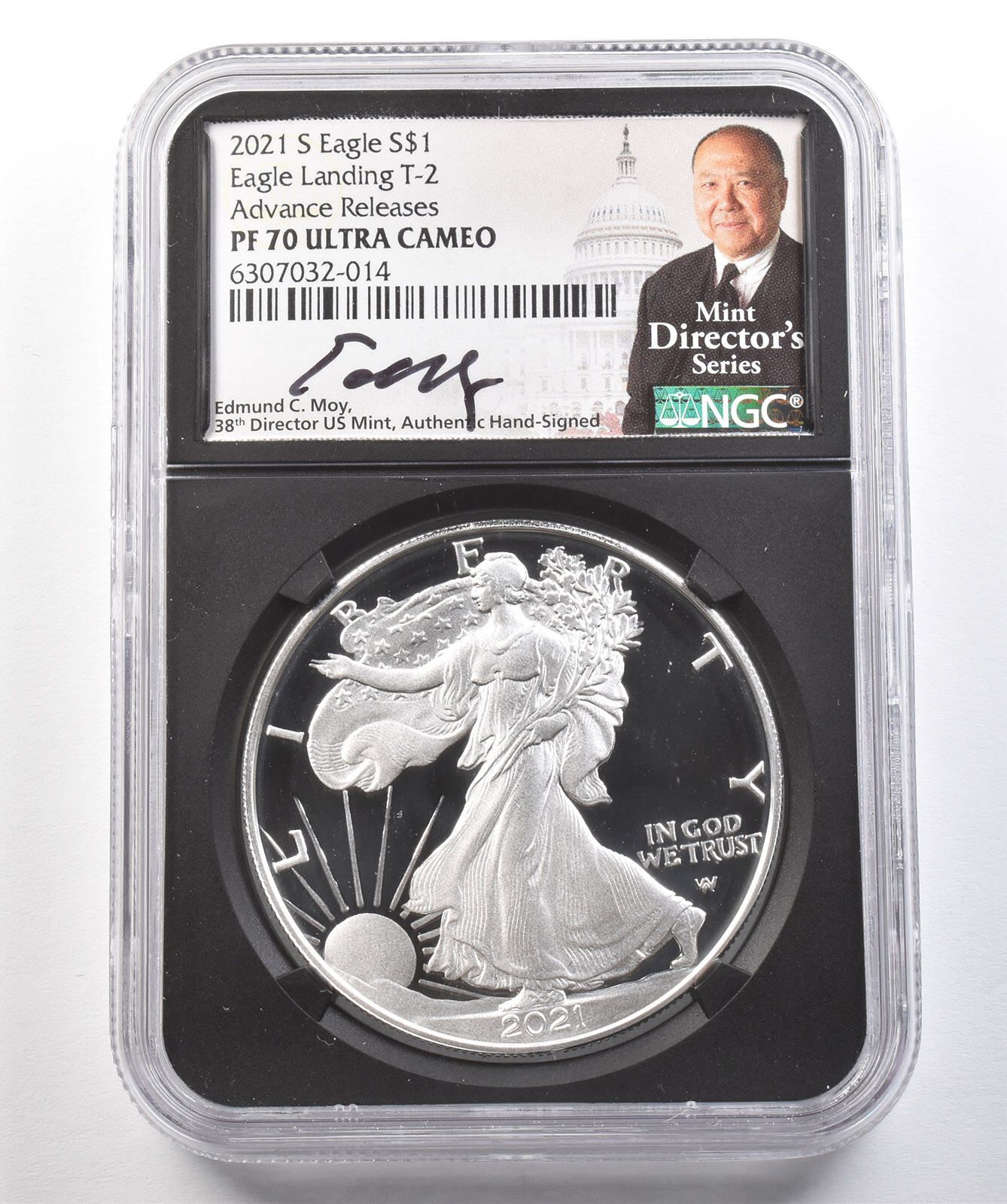 2021S アメリカン シルバー イーグル タイプ2 アドバンスリリース モイ PF70 UCAM NGC