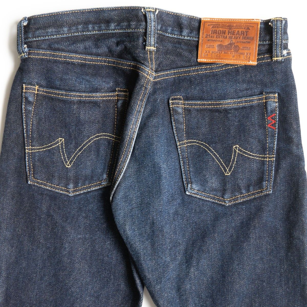 メンズ 【雰囲気抜群/濃紺】IRON HEART【LOT 634S 21oz EXTRA HEAVY 
