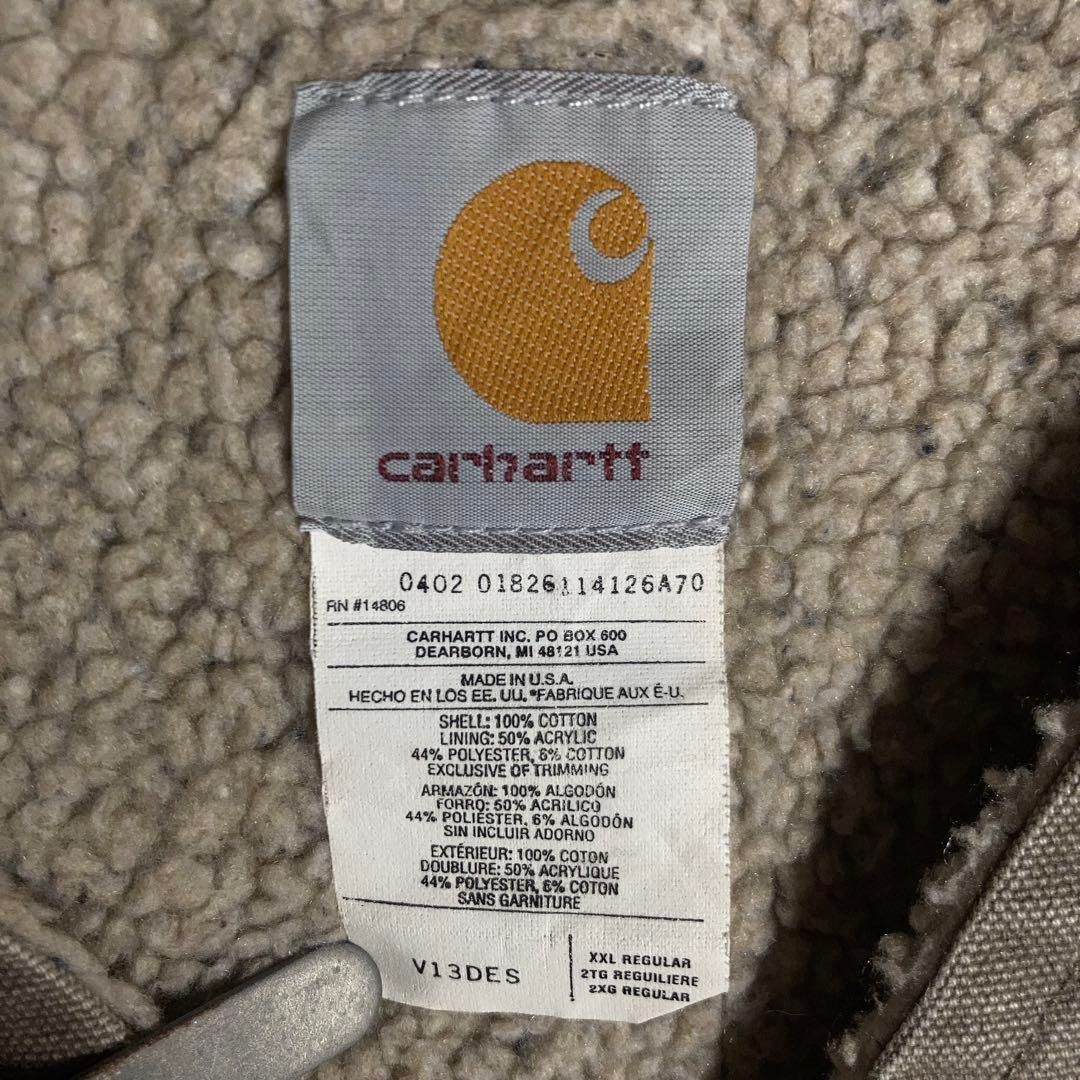 USA製】Carhartt フルジップベスト 2XL V13DES - メルカリ