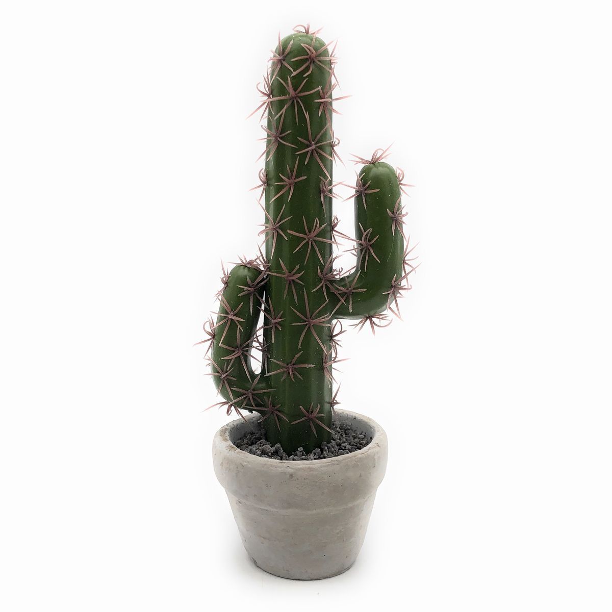 置物 リアルなサボテン 樹脂製 植木鉢入り ナチュラル雑貨 (Aタイプ)