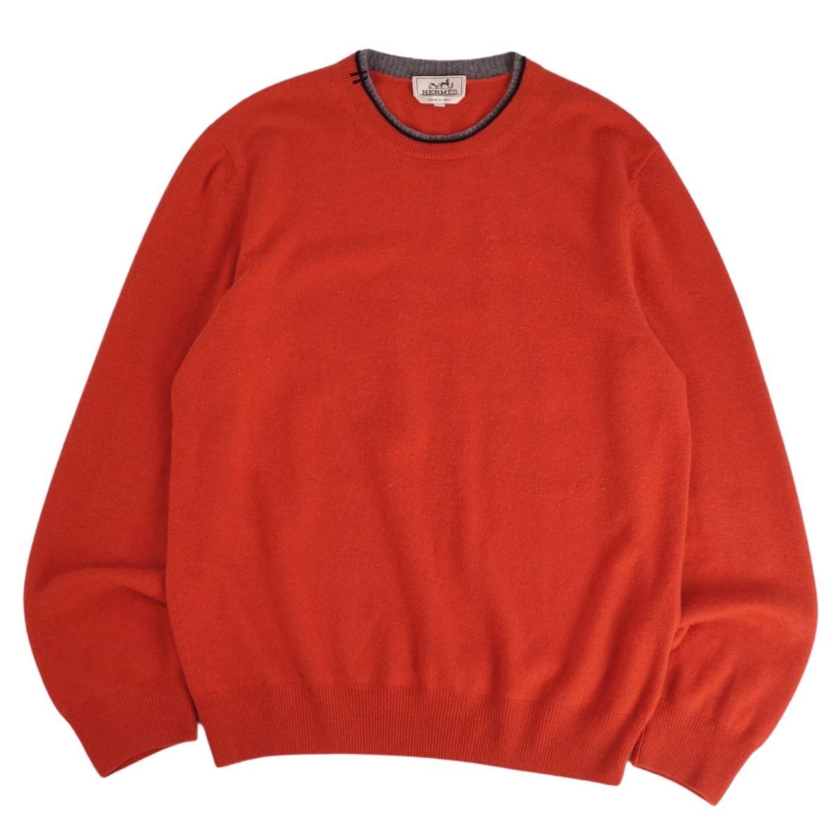 HERMES 美品 エルメス HERMES ニット セーター ロングスリーブ 長袖 
