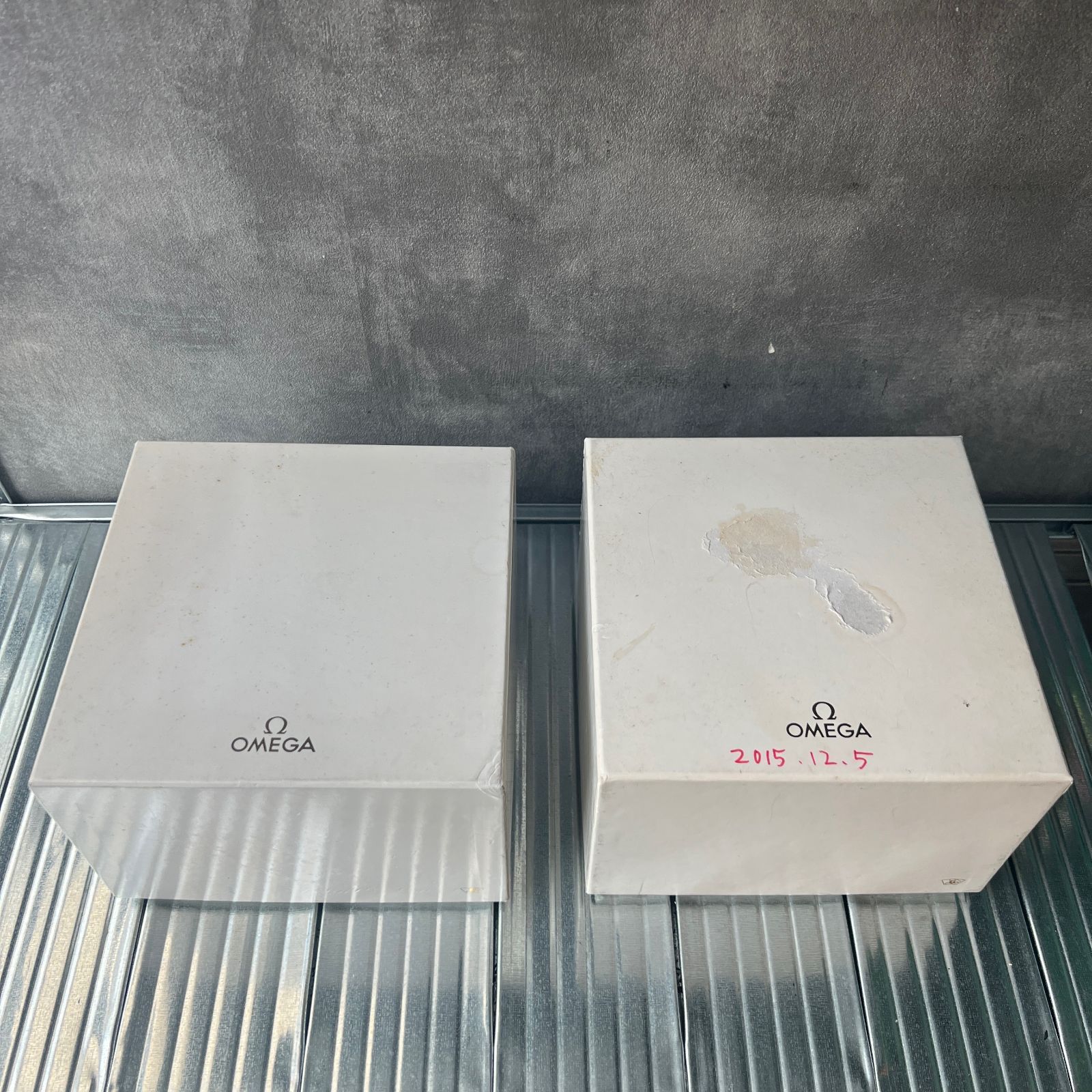 OMEGA オメガ　時計ケース　 説明書付き　空箱 OMEGA オメガ 時計ケース 説明書付き 空箱 OMEGA オメガ時計 木製時計