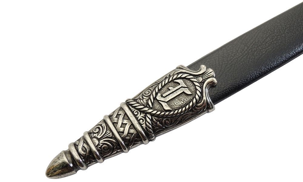 DENIX 模造刀 剣 リチャード ライオンヘッドダガー シルバー