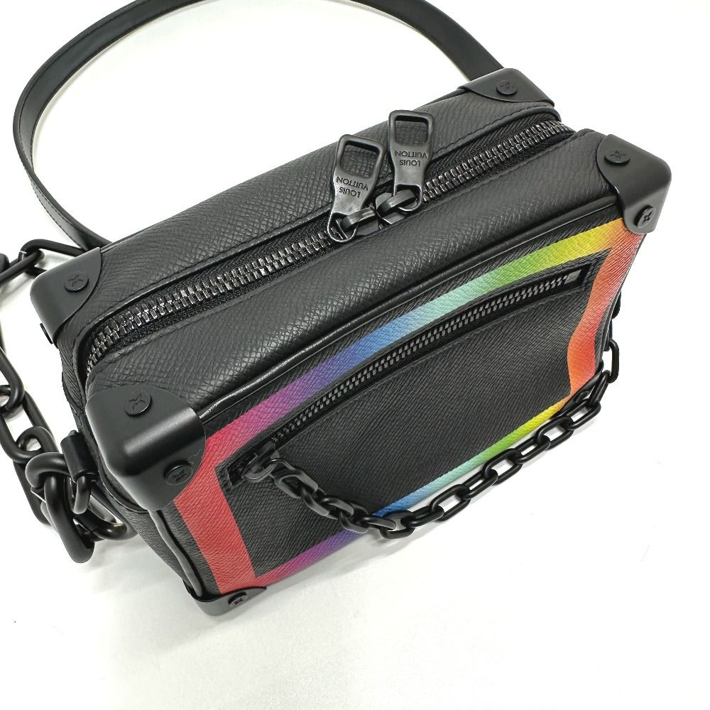 ルイヴィトン M30351 タイガ ミニソフトトランク ショルダーバッグ 美