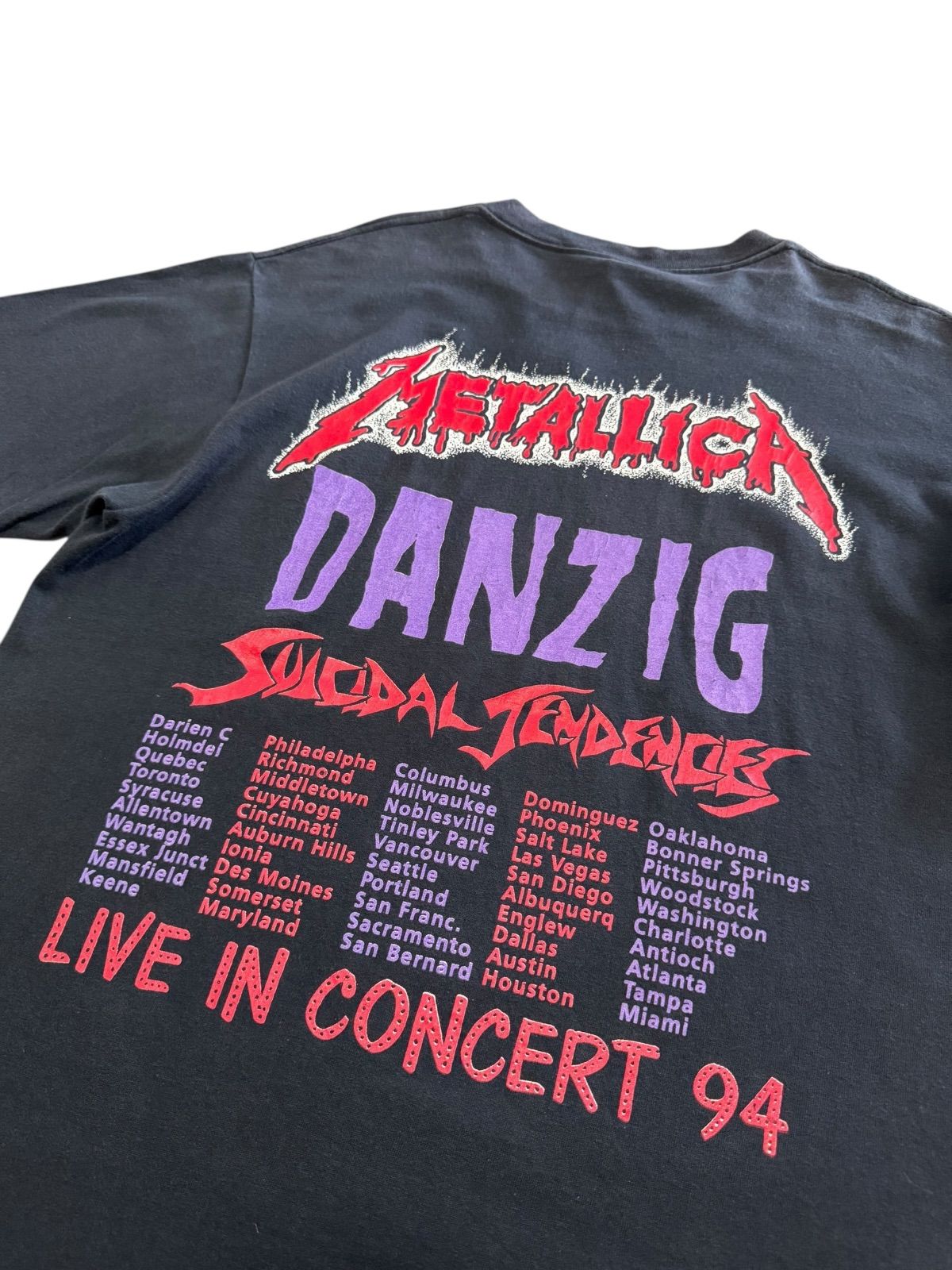 LLICA Tシャツ 90sメタリカ VINTAGE(ヴィンテージ) 90s METALLICA METALLIFUKINCA SPECIAL