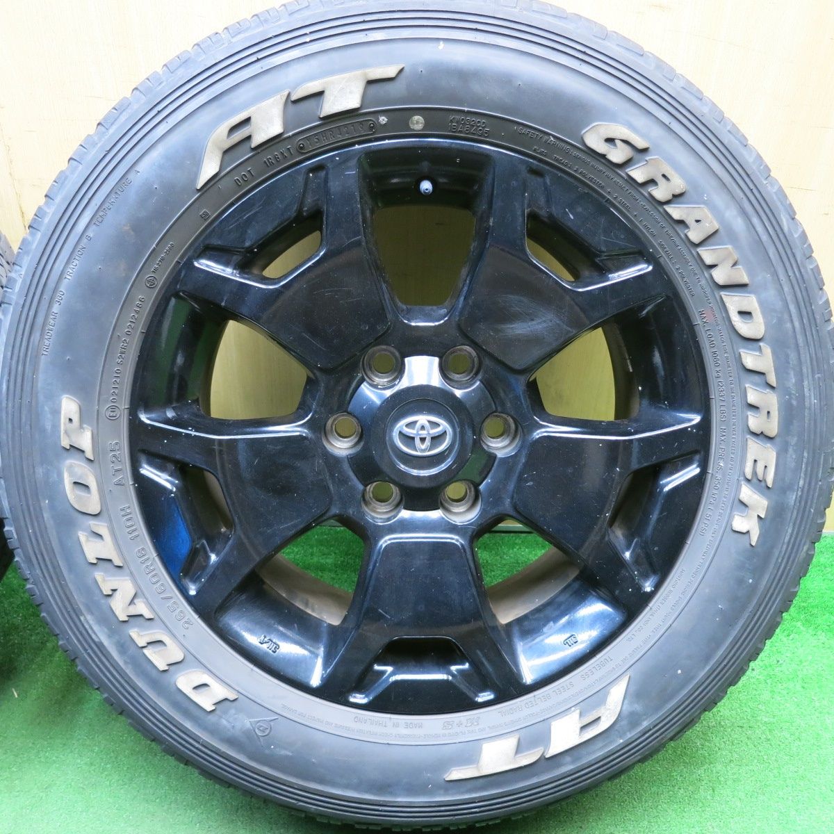 トヨタ 18インチ ホイール DUNLOP GRANDTREK 4本セット