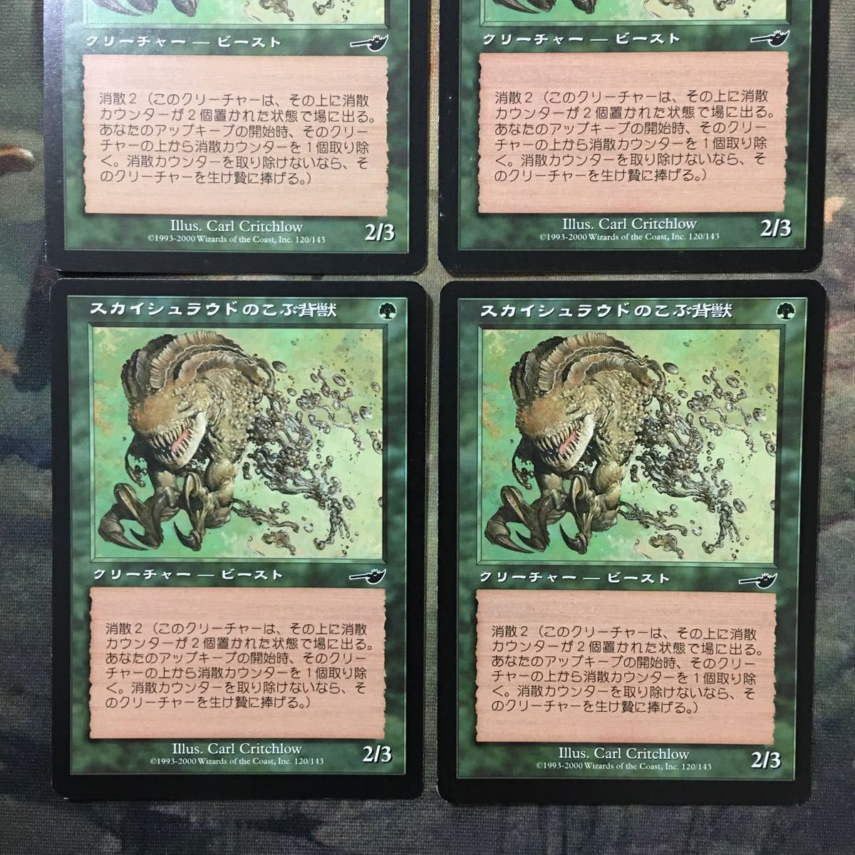 あ12 MTG マジックザギャザリング カード まとめ NEM スカイシュラウド 